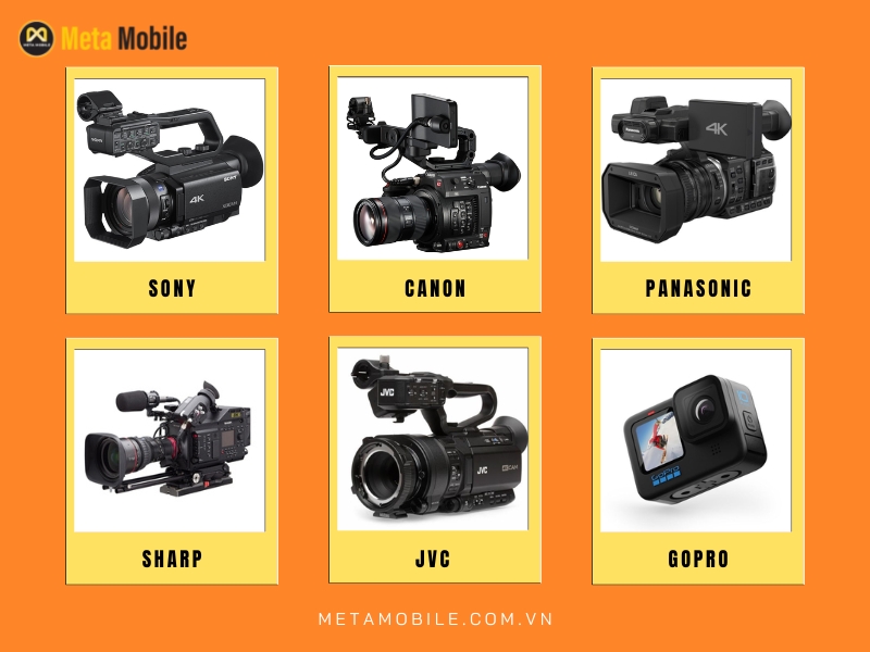 Một số dòng máy quay phim được thu mua 