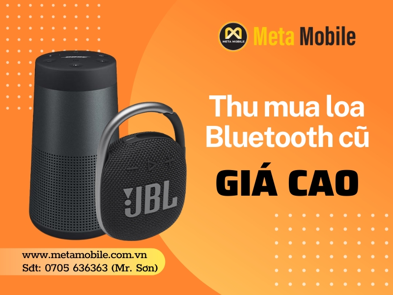 Thu mua loa Bluetooth cũ