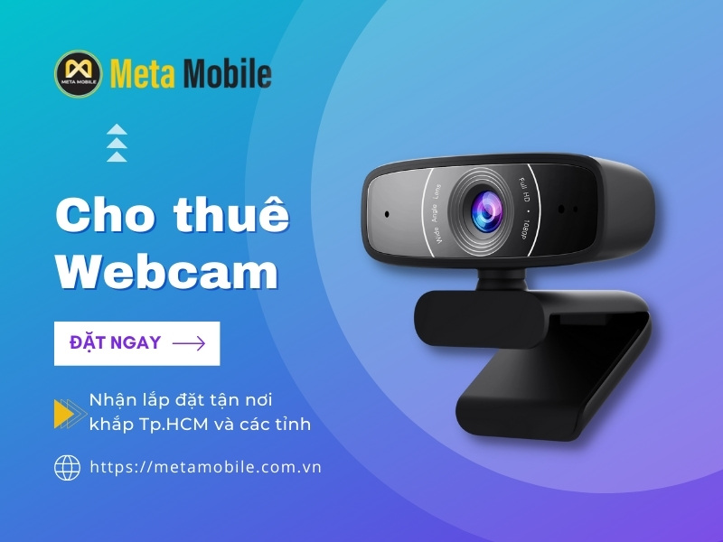 Cho thuê webcam