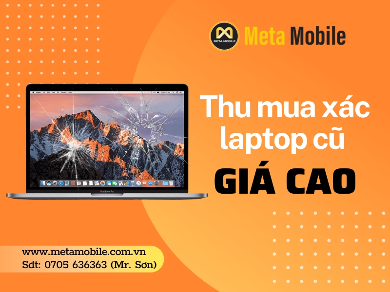 Thu mua xác Laptop cũ