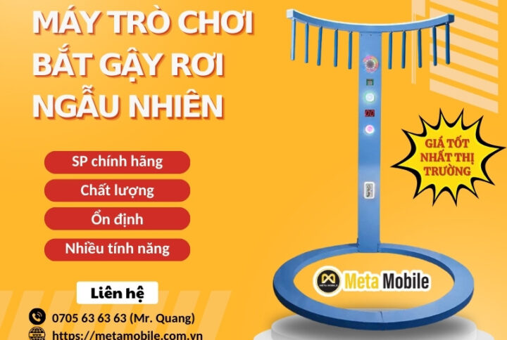 Máy trò chơi bắt gậy rơi ngẫu nhiên chính hãng- Giá tốt tại TPHCM